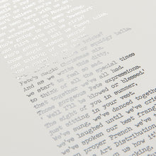 Load image into Gallery viewer, Original Foiled and Framed Retirement Poem