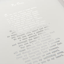 Load image into Gallery viewer, Original Foiled and Framed Memorial Poem