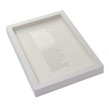 Load image into Gallery viewer, Original Foiled and Framed Retirement Poem