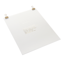 Load image into Gallery viewer, 'Lovely' Foiled Poem Print
