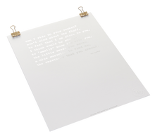 Load image into Gallery viewer, ‘Sweet Somethings’ Foiled Poem Print