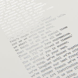 Original Foiled and Framed Retirement Poem