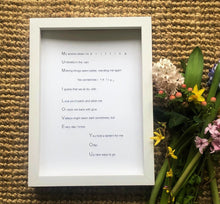 Load image into Gallery viewer, Mother&#39;s Day Poem