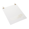 Friendly Word Foiled Poem Print