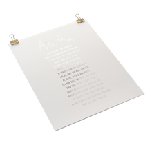 Load image into Gallery viewer, Foiled Christening Poem Print